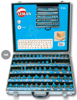 Picture of Coffret de 66 mèches de défonceuse LEMAN 428.700.66